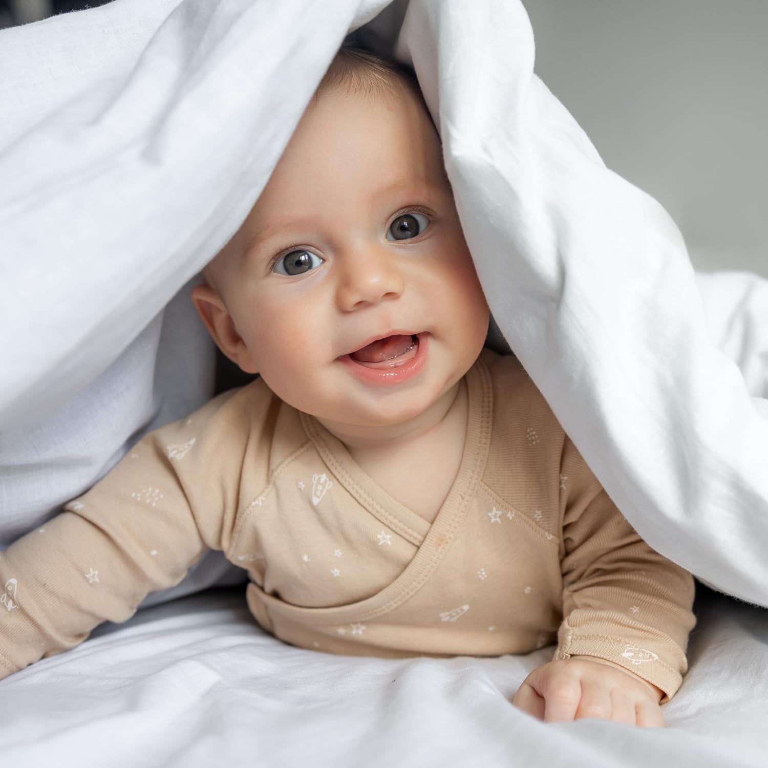 Pikolin Home - Edredón Reversible 300 G - Relleno Nórdico Bicolor - Para cuna de 60 - Relleno de plumas, cálido, transpirable, Azul/Blanco, 100 X 120 cm Edredones y edredones Naty Shop