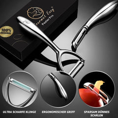 Pelador de Frutas y Verduras de Acero Inoxidable Premium Naty Shop Peeler