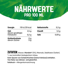 Alpro Bio Mandeldrink sin Zucker - 8 x 1 l