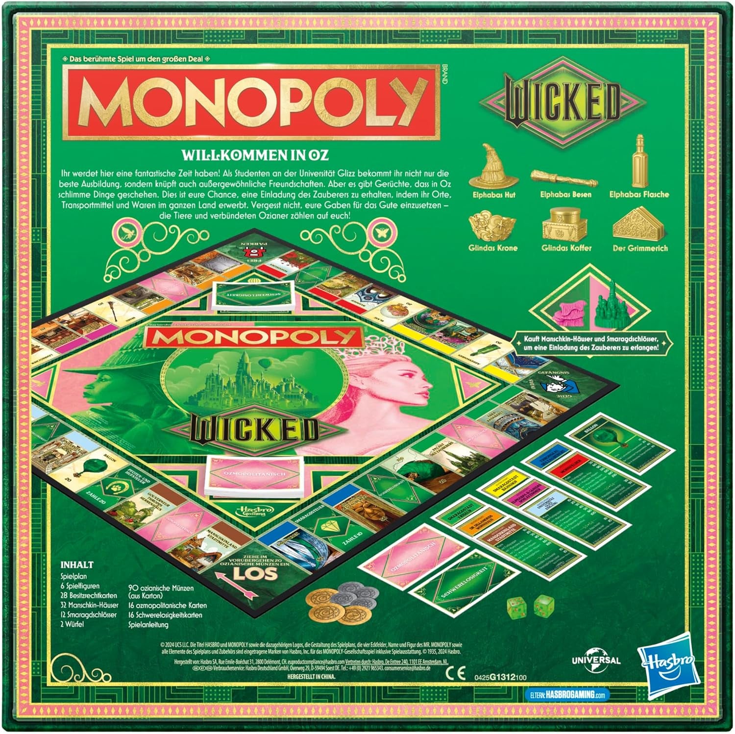 Juego de mesa Wicked Edition - versión alemana