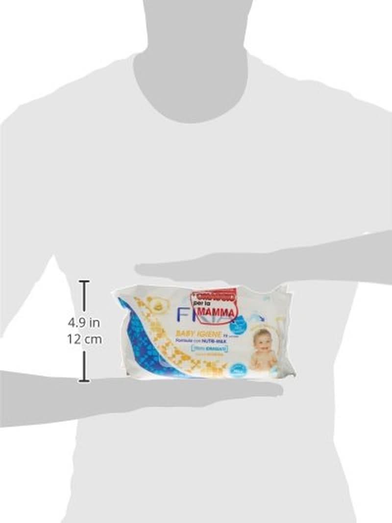 Toallitas húmedas, pack de 2 (2 x 72 toallitas) Toallitas húmedas para bebés Naty Shop