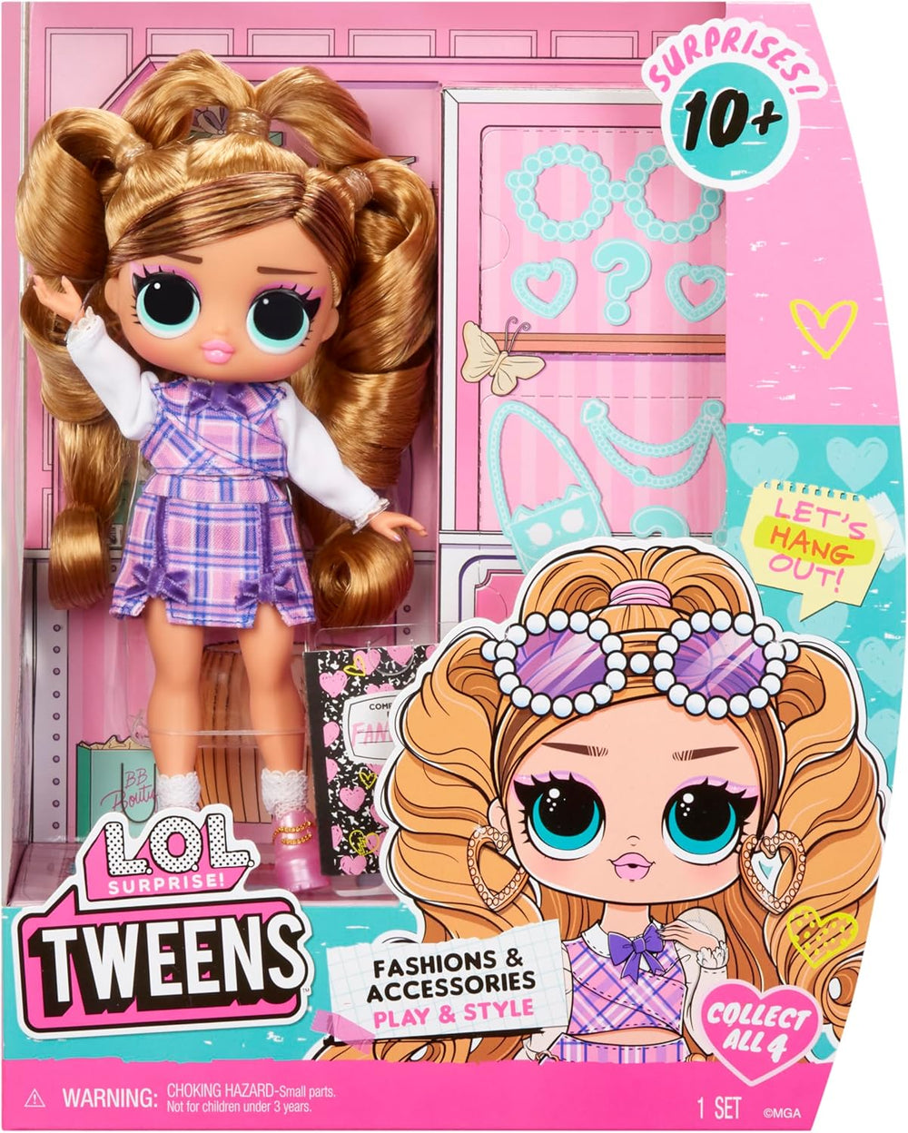 L.O.L. Surprise! Tweens Core Doll - Freshest - Enthält 1 Modepuppe mit Outfit und Accessoires, 4 zum Sammeln, Frischeste