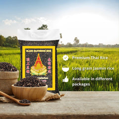 ARROZ ROYAL THAI - Arroz negro pegajoso - 1 x 1 KG