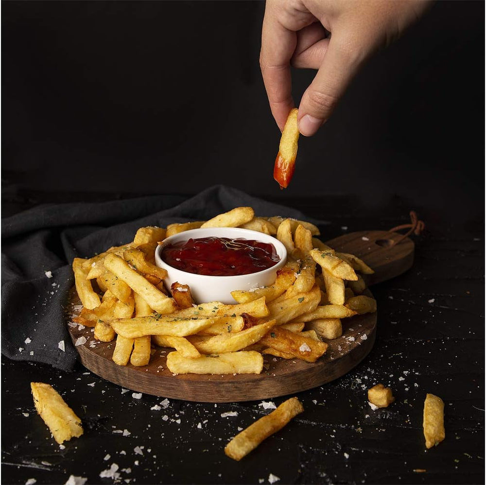 Freidora Tristar de acero inoxidable - Con 2 litros de capacidad, función zona fría y termostato regulable hasta 190°C, FR-6919, plateada Electrodomésticos Naty Shop