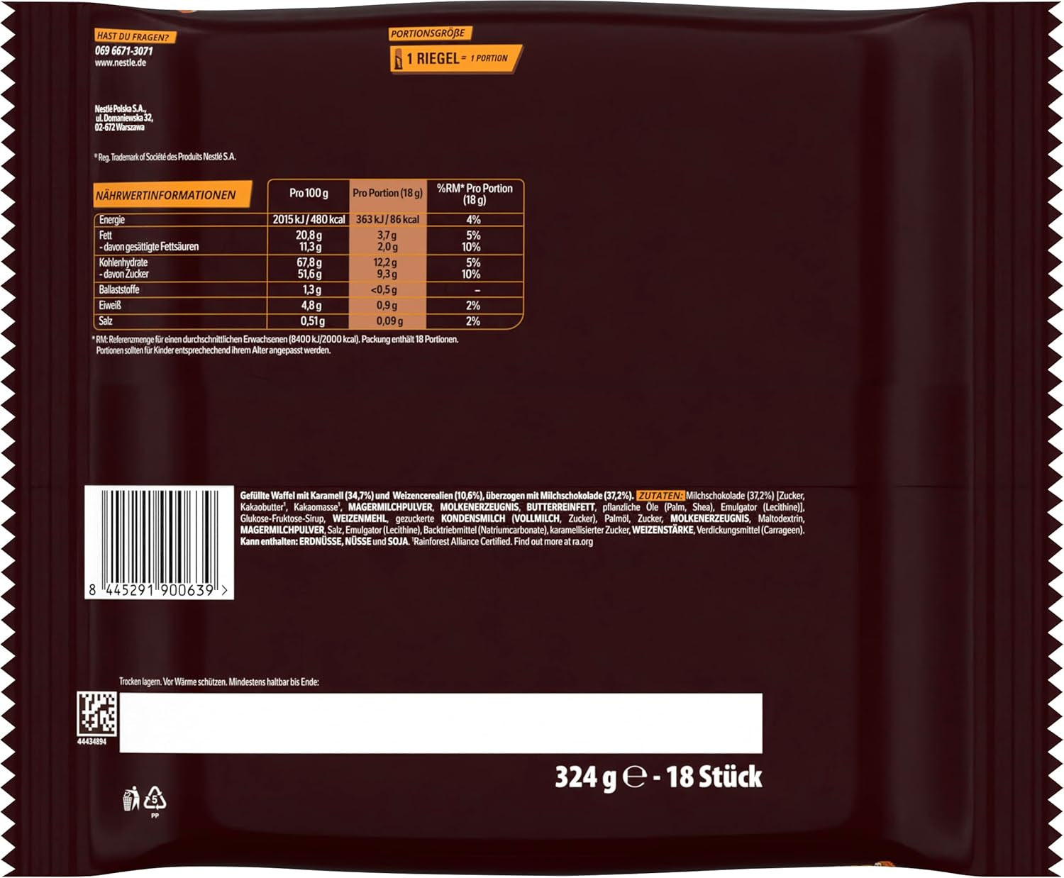 LION MINIS XXL paquete de 2 (1 x 324g)