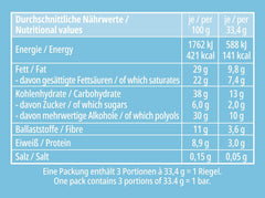 frankonia CHOCOLATE SIN AZÚCAR AÑADIDO barras de chocolate y coco, 100 g (3x33 g)