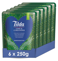 Tilda Lima y Cilantro 6x 250g