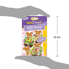 Günthart Backdecor Iepurași dulci fabricați din ciocolată albă fină Bomboane de Ciocolata Naty Shop