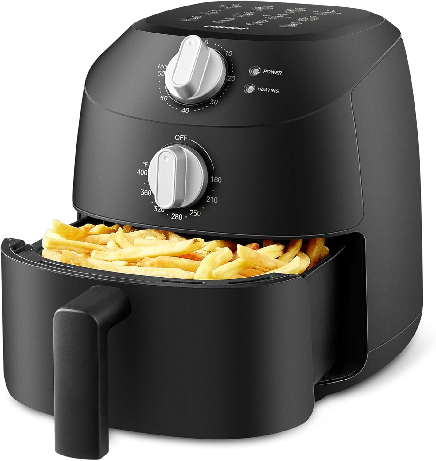Midea Hot Air Fryer 2L, 1150W Airfryer, fără ulei, Hot air fryer, Funcție de oprire automată Electrocasnice Naty Shop 2L