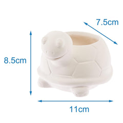 Ghivece ceramice Baker Ross FX594 Turtle - Pachet de 2, Pictează-ți propriul ghiveci