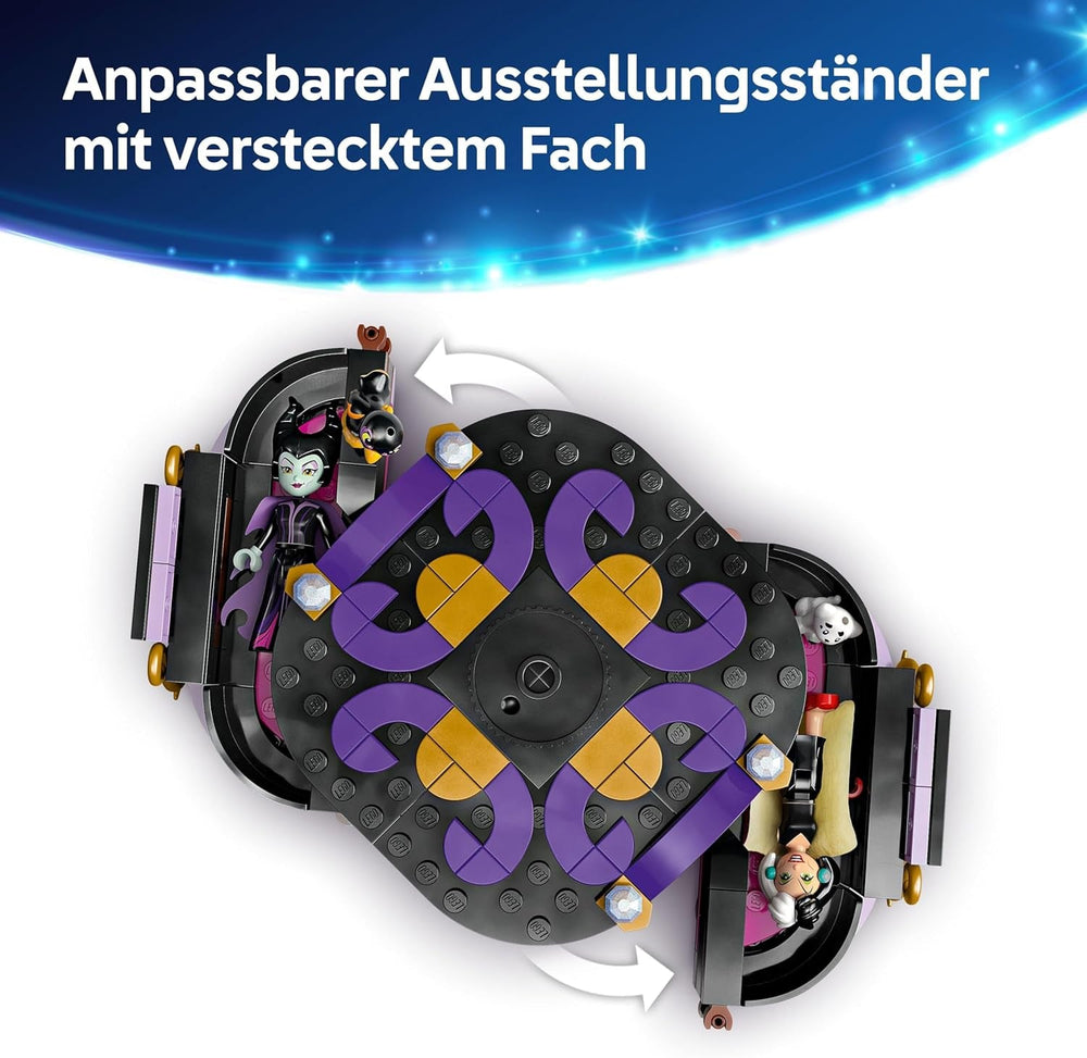 LEGO Ç€ Villanas De Disney Los Vestidos De Maléfica Y Cruella De Vil - Juguete para niños y niñas a partir de 9 años - Incl. 2 minimuñecas y 2 figuras de animales: regalo de cumpleaños para fans 43262 Juegos de construcción Besuche den LEGO-Store