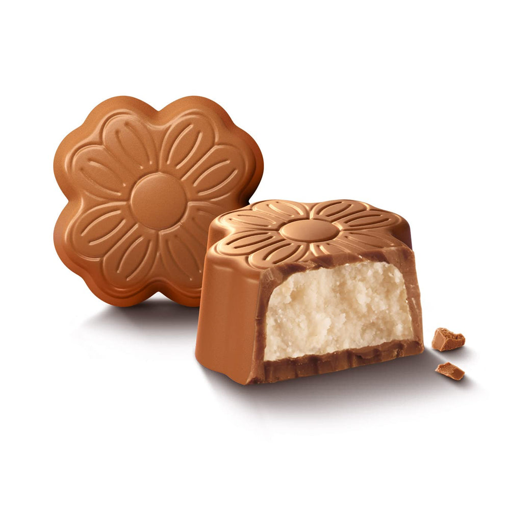 Chocolates Milka Little Thank You, 12 x 44 g, finos bombones de crema de leche cubiertos con chocolate con leche alpino (paquete de 5)