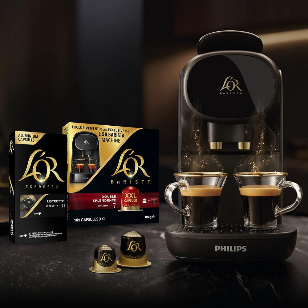 L'OR Espresso Kaffeekapseln Onyx | Intensität 12 | 200 kompatible Kapseln Nespresso (R)* - Amazon Exclusive