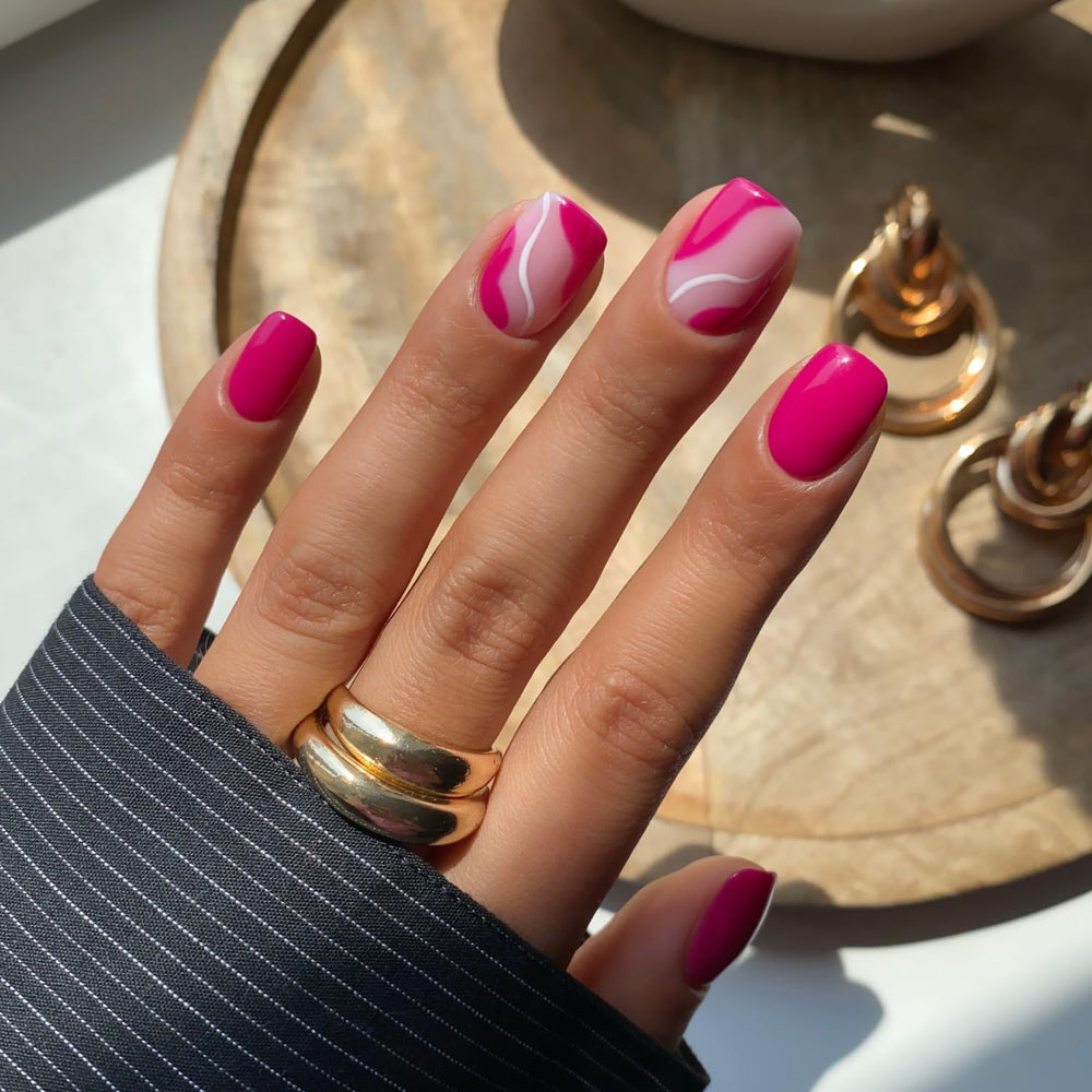 Esmalte de uñas UV Semilac Hybrid 436 Borgoña potente 7 ml Colección Even Better Together