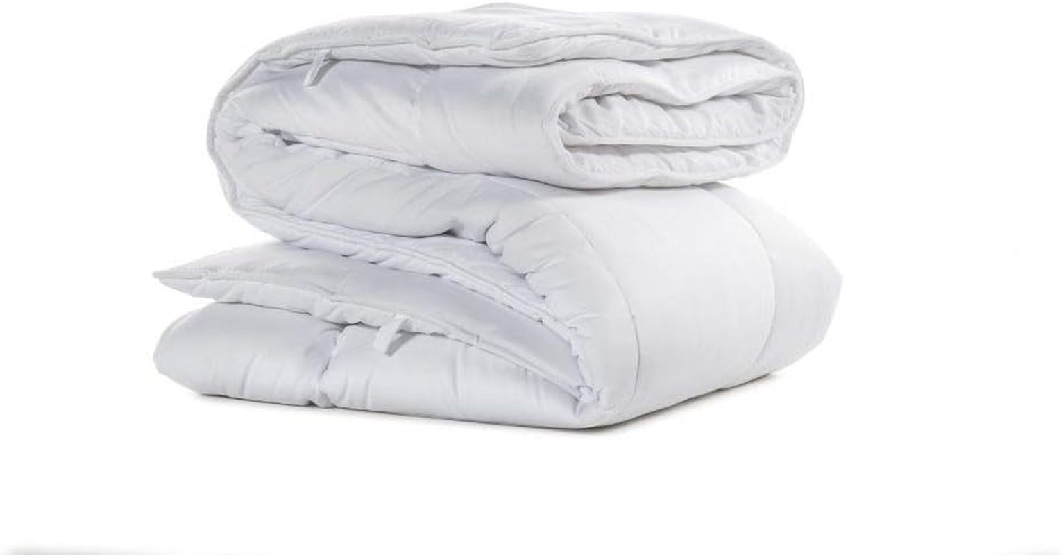 Caleffi Aloe Vera jachetă din poliester Gran Tepore, Aloe Vera Plapumi si pilote Naty Shop Alb Cm 250X200