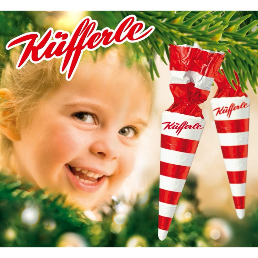 Sombras de chocolate Küfferle Polar Silver 810g (60 piezas)