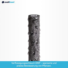 Furtun de irigare prin picurare, furtun de irigare, 1/2" 7,5 m, set furtunuri 3 piese