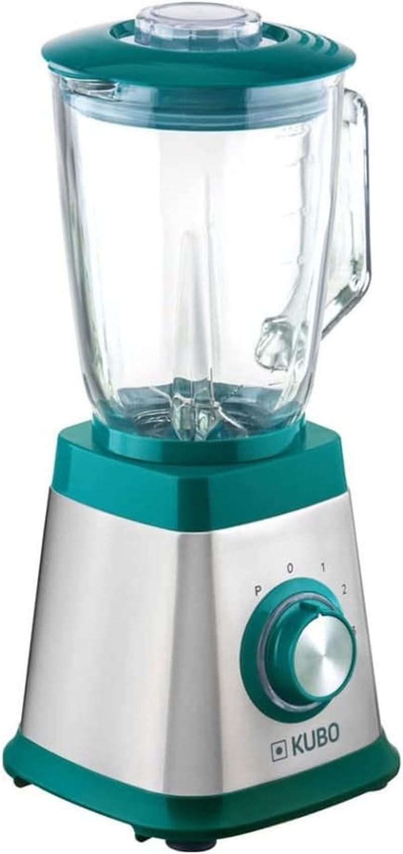 Batidora de cristal, 1000 W, 4 Geschwindigkeiten, 1,5 L, 6 Klingen Aus Edelstahl, Eiswürfelfunktion Kitchen Naty Shop