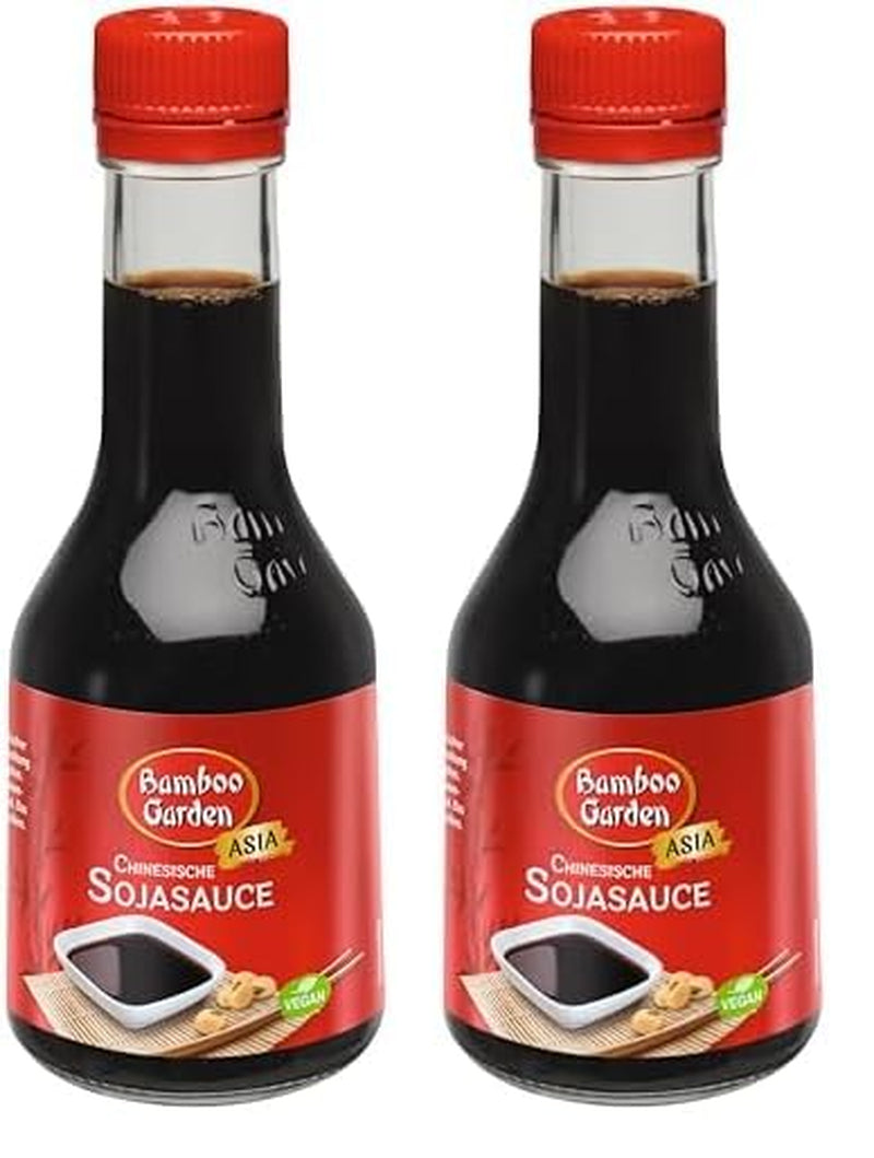 Bamboo Garden - Chinesische Sojasauce, Würzsauce für Fleisch, Geflügel, Gemüse und vieles more, 1 x 200 ml (Verpackungsdesign kann abweichen)