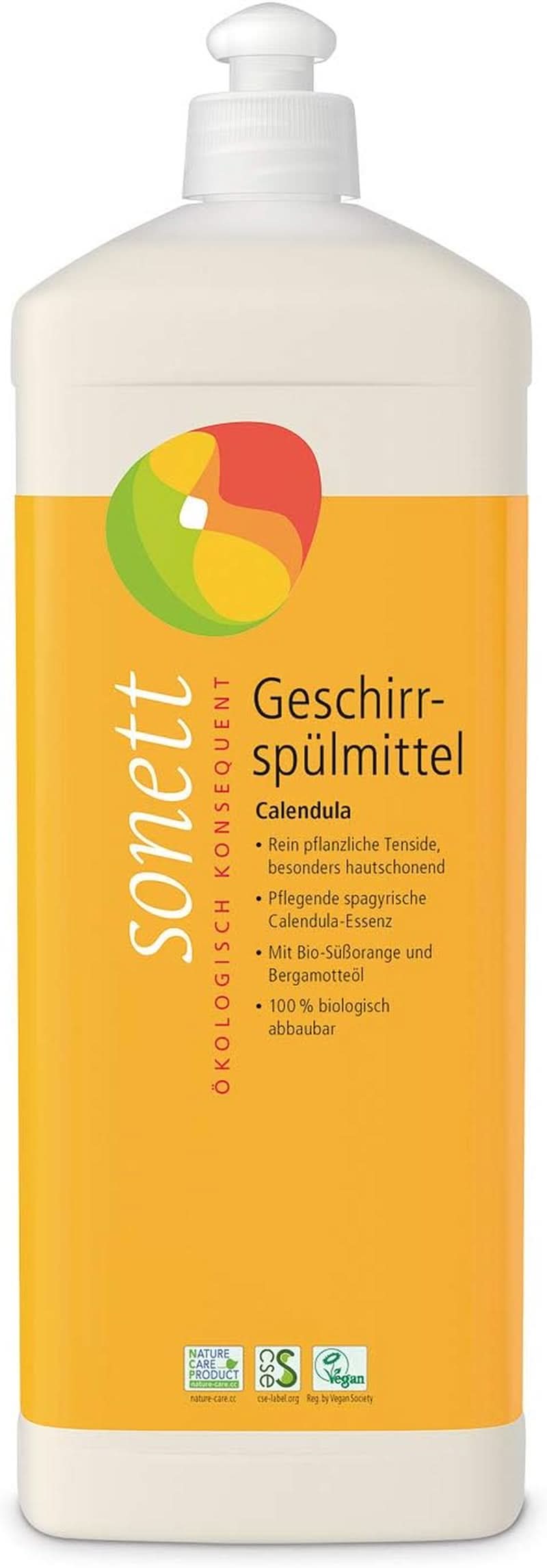 Lichid de spălat vase Sonett Calendula, 300 ml Detergenti Bucatarie Naty Shop 1 litru