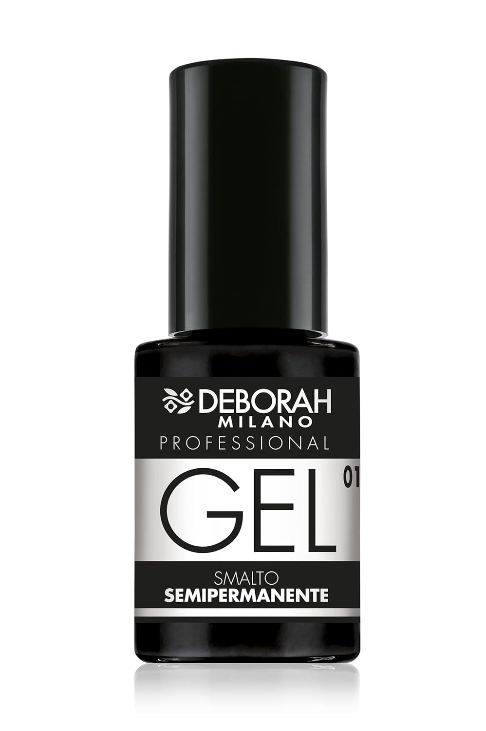Esmalte de uñas semipermanente Milano Professional, núm. 21 Borgoña, efecto voluminizador, duradero, para uñas intensas y brillantes, 4,5 ml