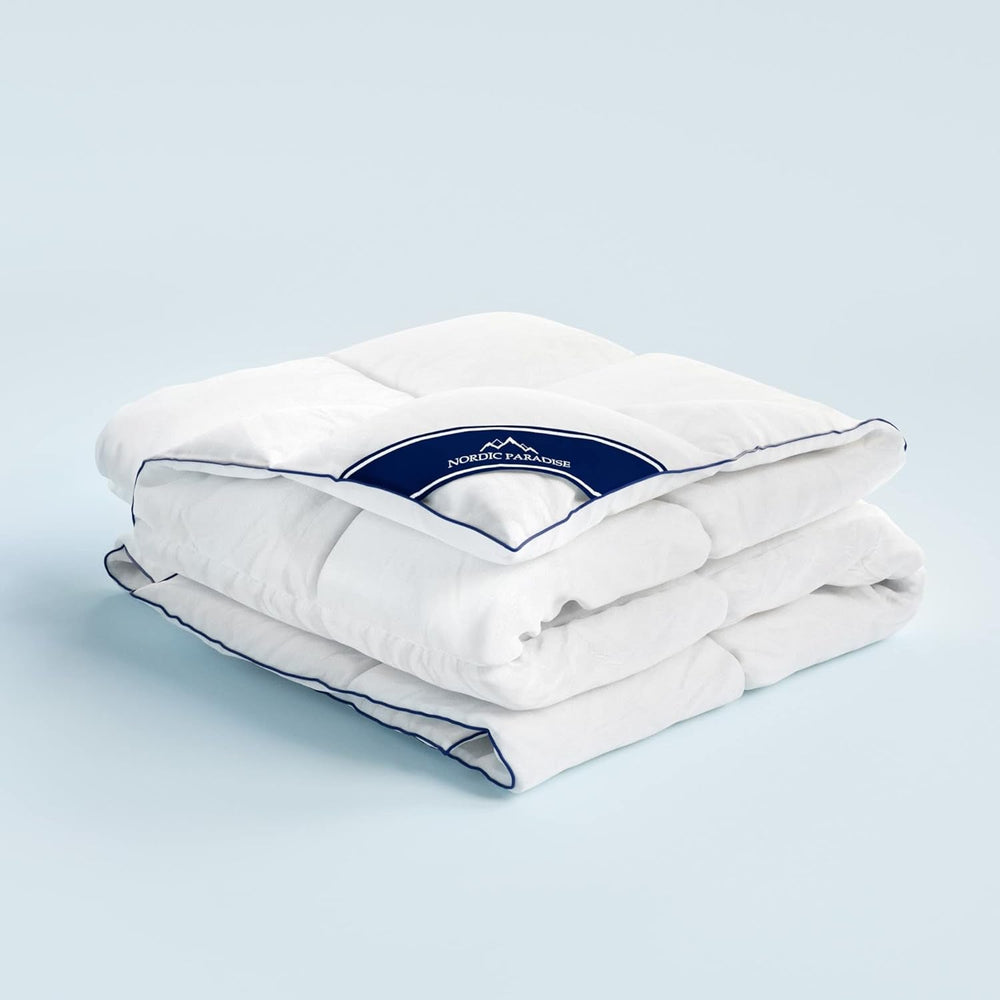 Nordic Paradise - Edredón confortable - 50% plumón de pato alemán - Cálido edredón de invierno - 200X200 Cm Edredones y edredones Naty Shop Todas las estaciones 240X220 Cm