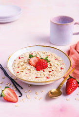 Avena instantánea RUF con fresas y vainilla, una comida de verano con avena lista en 3 minutos, 1 sobre x 65g