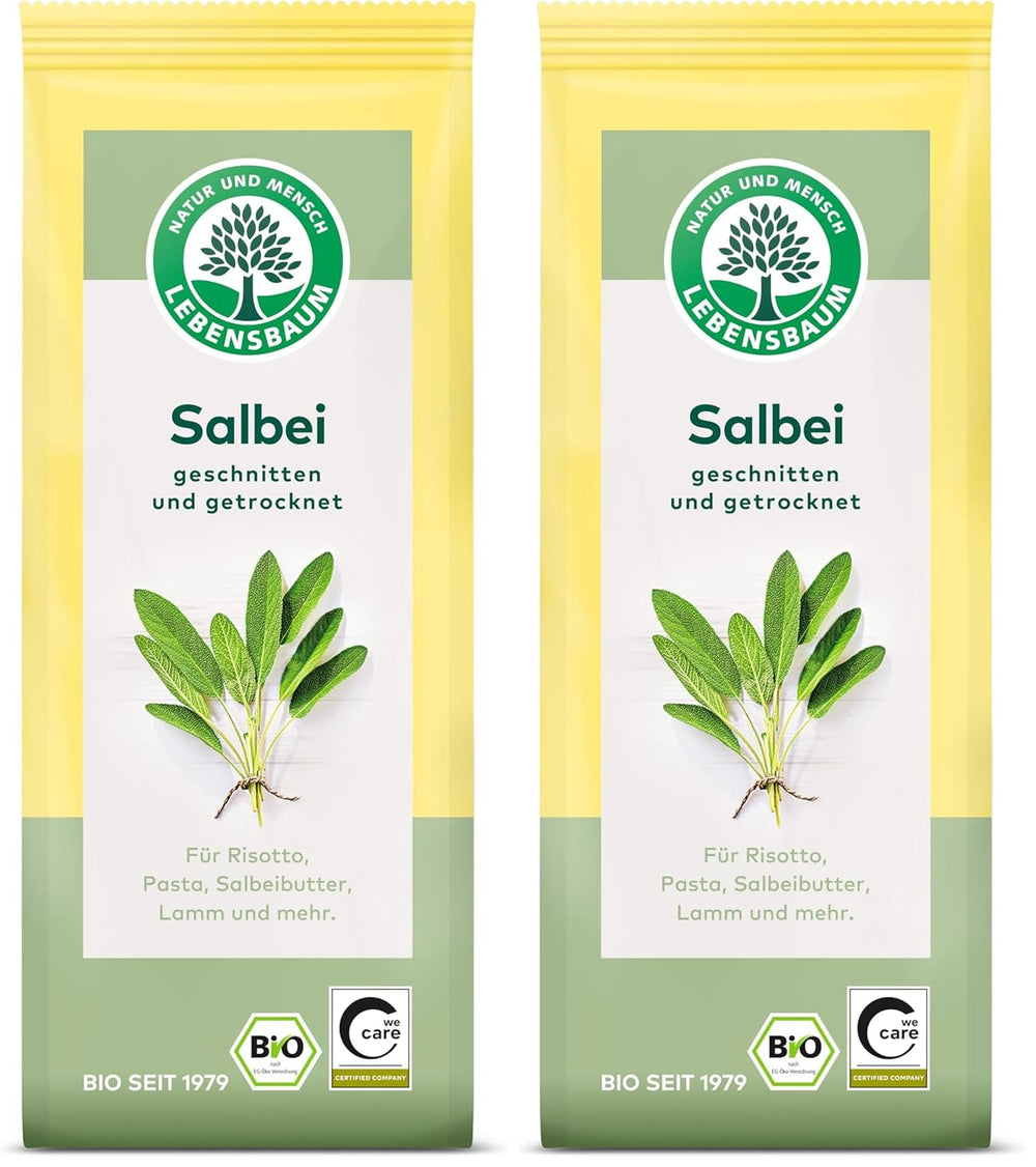 Lebensbaum Liebstöckel geschnitten, Bio-Gewürz mit würzigem Geschmack, Maggi-Kraut für Suppen, Marinaden, Fleisch- und Fisch-Gerichte, vegano, 15g