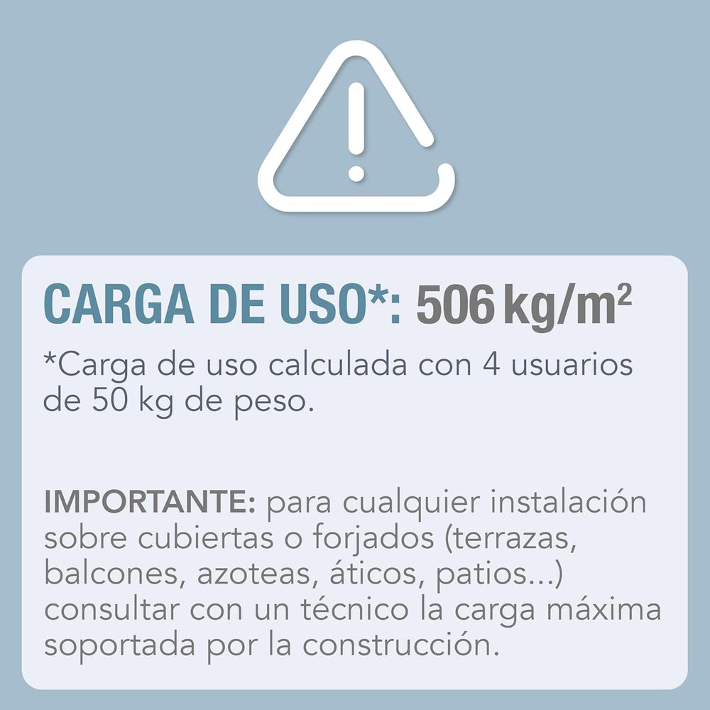 Piscina con estructura metálica de 3 m x 76 cm con bomba depuradora 4485 litros azul 305 x 76 cm 28202UK