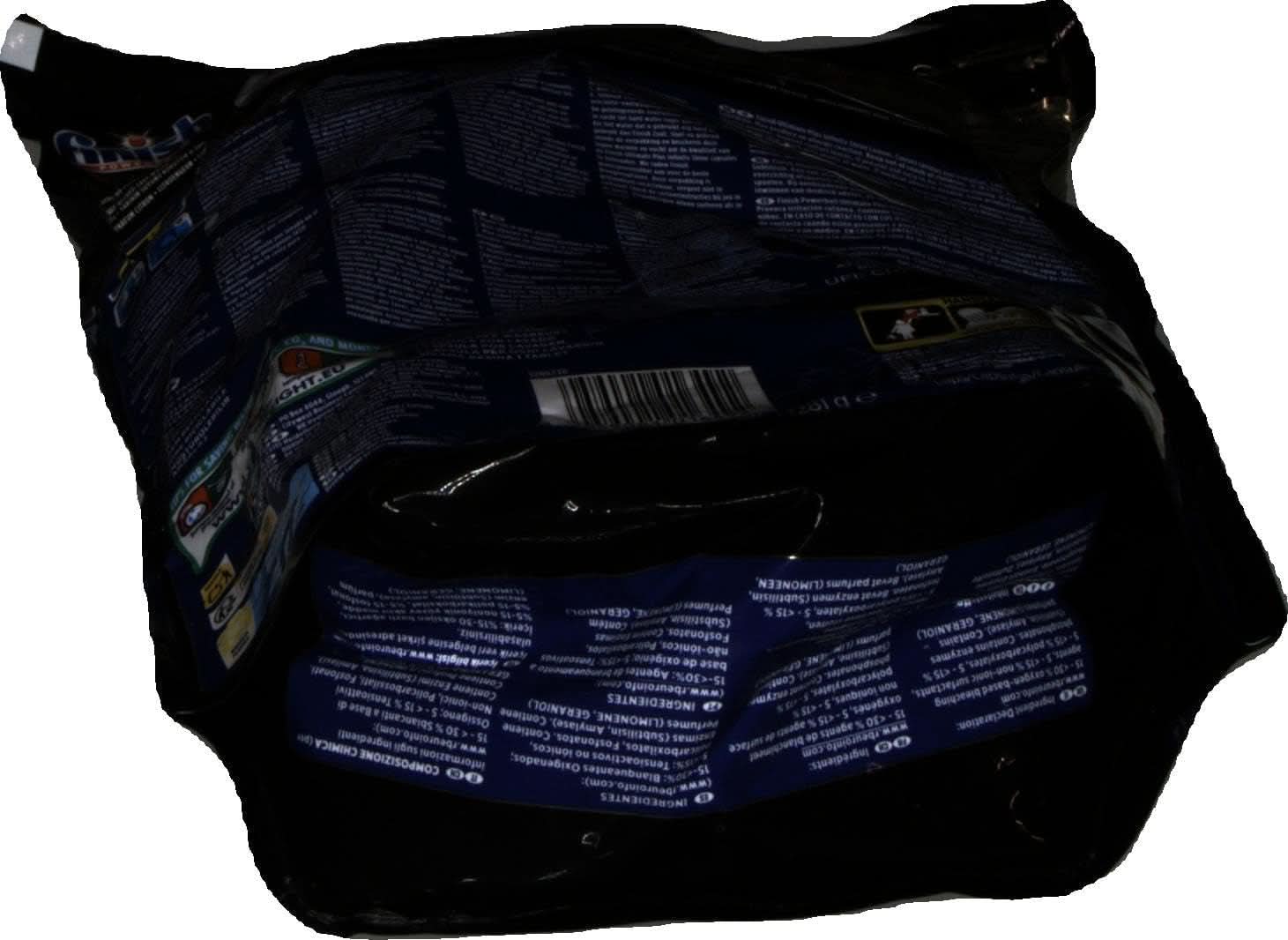 Finish Ultimate plus Infinity Shine Citrus Dishwasher Pastillas - Pastillas para lavavajillas, limpieza intensiva - 105 cápsulas, limón Naty Shop