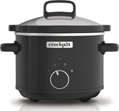 Slow cooker Crockpot, bol ceramic detașabil, ușor de curățat, 2,4 litri (1-2 persoane) Slow Cooker Naty Shop Default Title