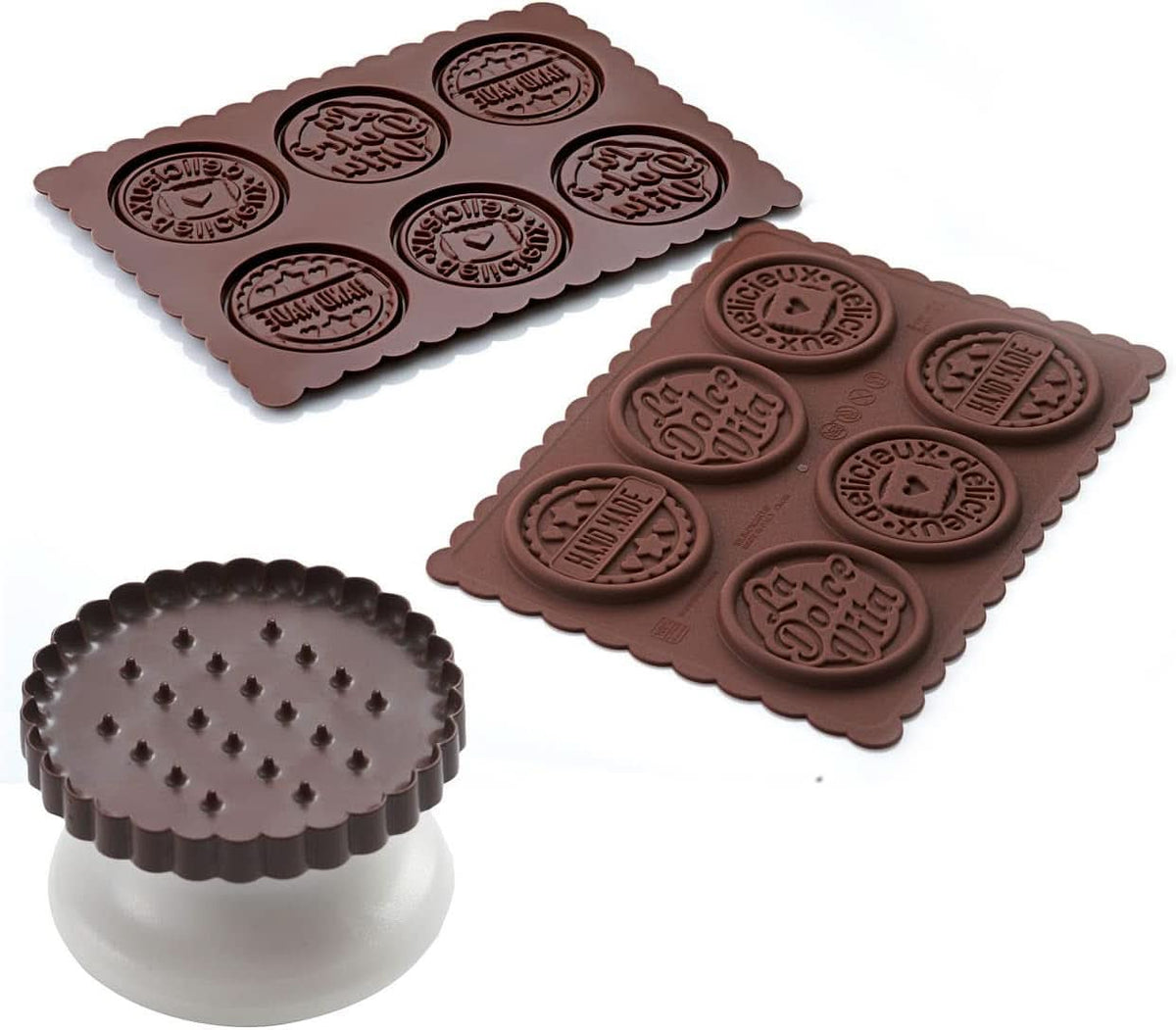 Silikomart 22.165.77.0165 CKC05 GALLETA DOLCE VITA SLIM Cocina Naty Tienda