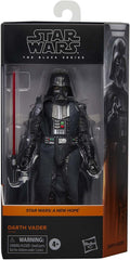 Star Wars Seria Neagră Darth Vader, Figura de acțiune (15 cm) Pentru a colecta cu Star Wars: O nouă speranță Action figures Naty Shop