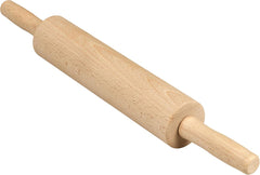 Tala Teigroller aus Buchenholz – Drehbares Nudelholz mit Griffen, glatte Oberfläche, durable & leicht zu reinigen – Perfekt für Teig, Gebäck, Brot & Pizza – FSC-zertifiziertes Holz