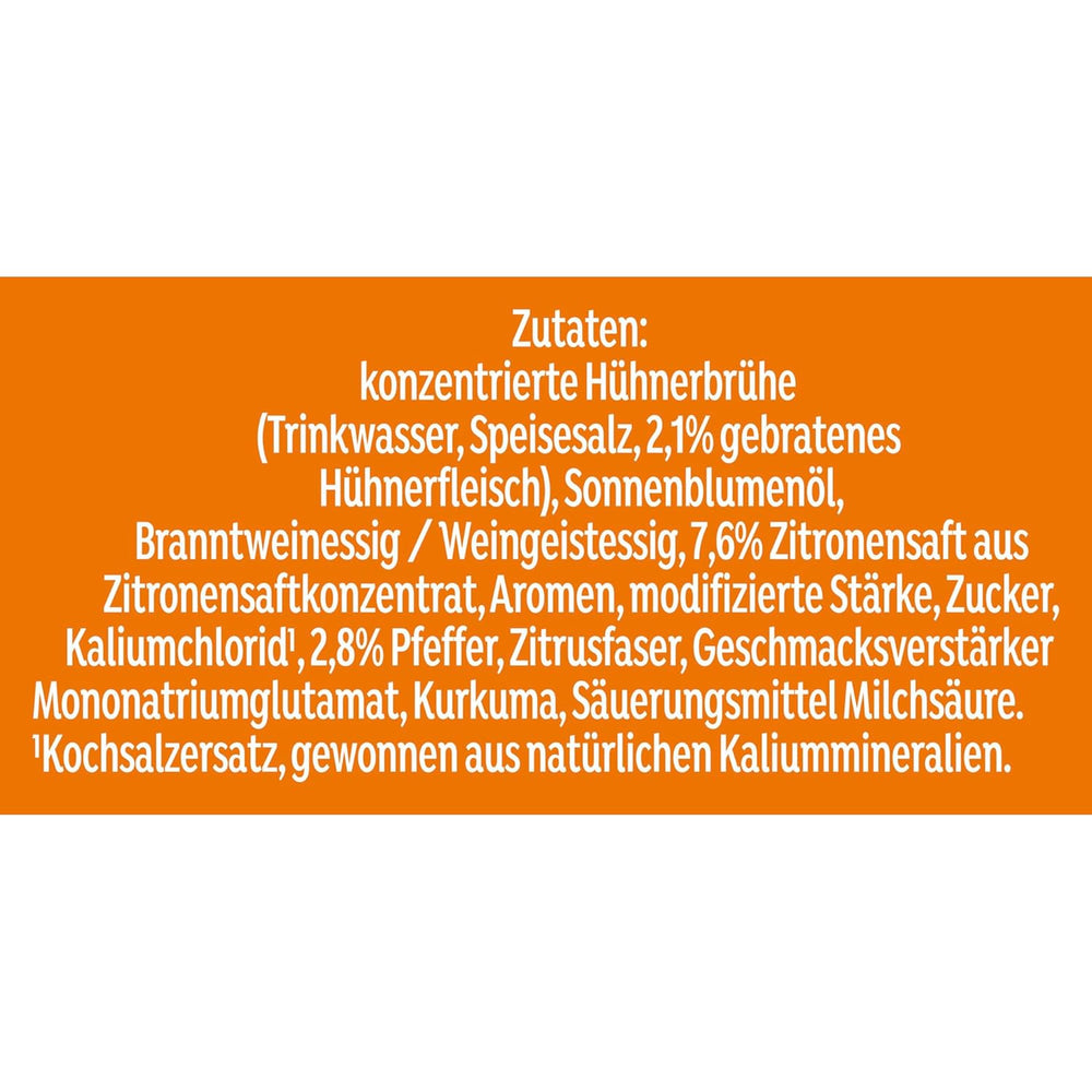 Knorr Schnell gewürzt Kochpaste Gebratenes Hühnchen, Zitrone & Pfeffer einfach & schnell für einen besonders intensivoven, geballten Gesmack 165 g