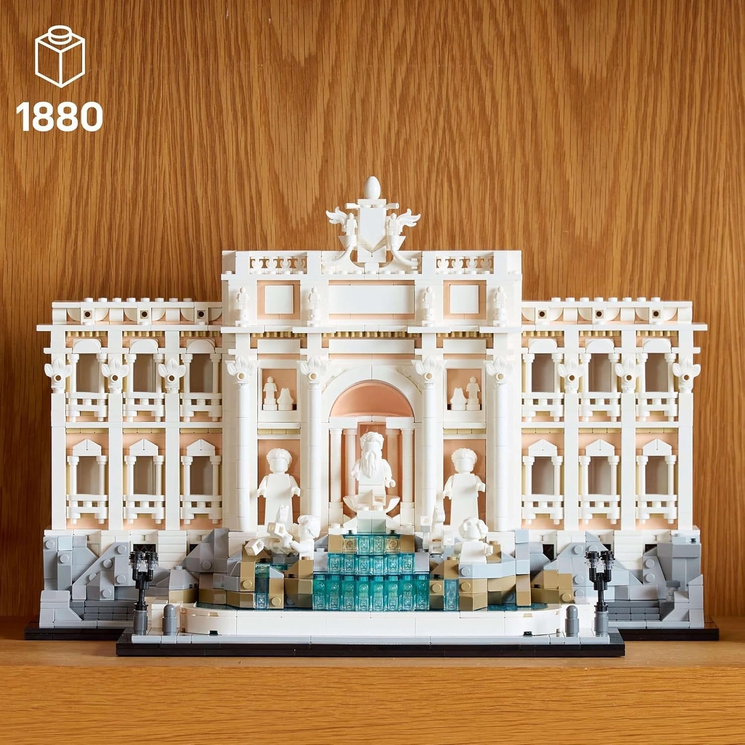 LEGO Architecture Fontana de Trevi - Maqueta de un lugar emblemático de Roma con esculturas de minifiguras - pieza de colección para oficina y salón - regalo para adultos y amantes de la arquitectura 21062 Juegos de construcción Besuche den LEGO-Store