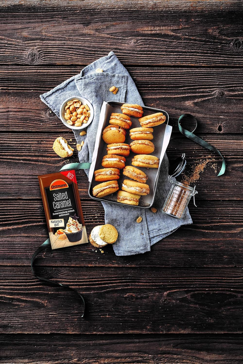 Ostmann Gewürze – Zuckermischung de caramelo salado, süß-salzige Mischung für Kekse, Gebäck und Desserts, 30 g en bolsa