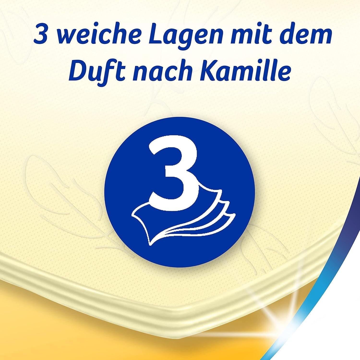 Zewa Hârtia igienică dovedită de mușețel cu paie 7X 8Rulouri