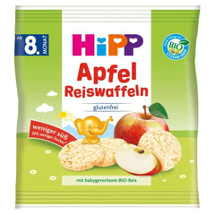 Productos de snack orgánicos Barras de mijo Hipp, paquete de 7 (7 x 30 g) Mother and Child Naty Shop 7 x 30 gramos Manzanas