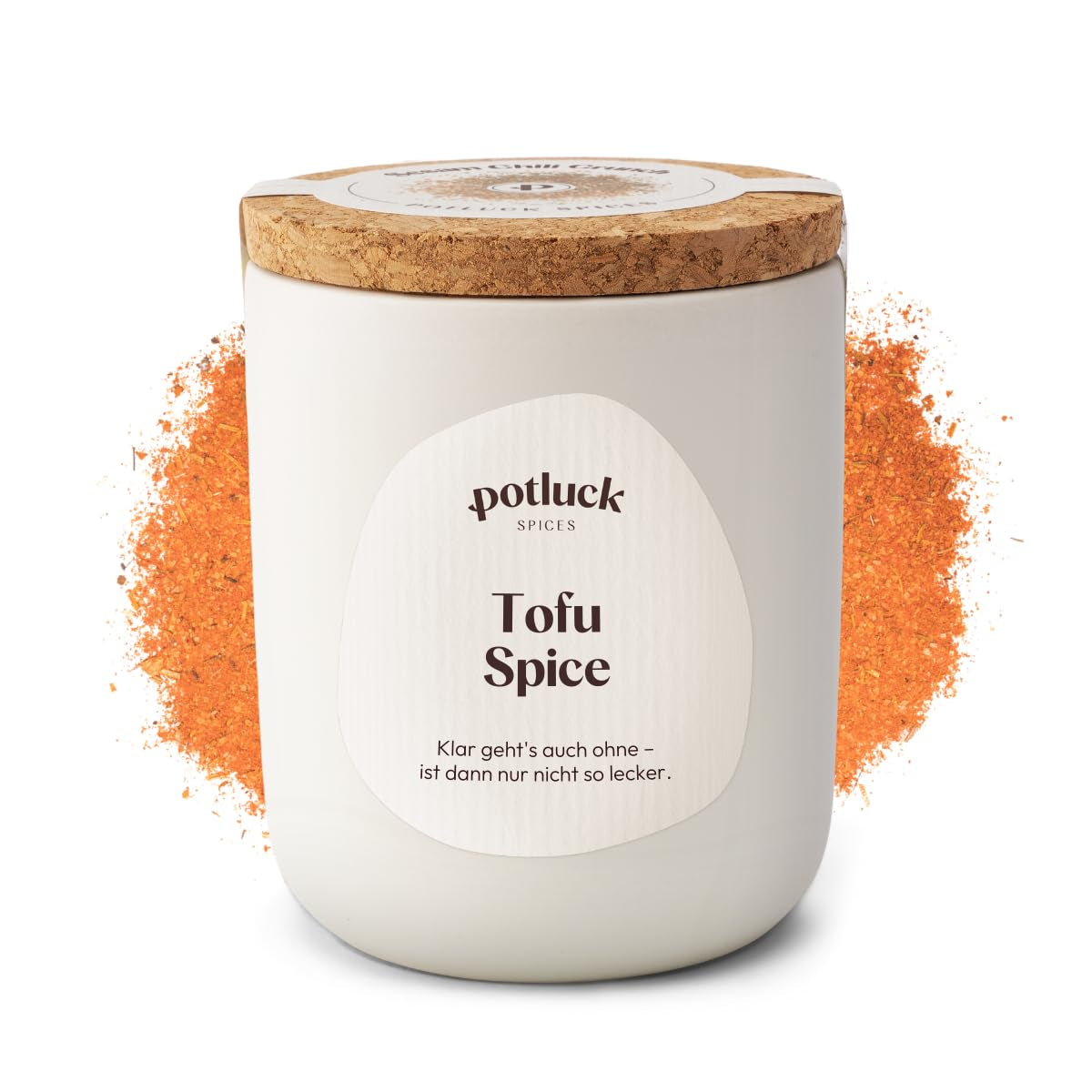 Comida compartida | Crujiente Umami | Würzmischung im Keramiktopf | 75 gramos | Vegano, sin gluten y con ingredientes naturales