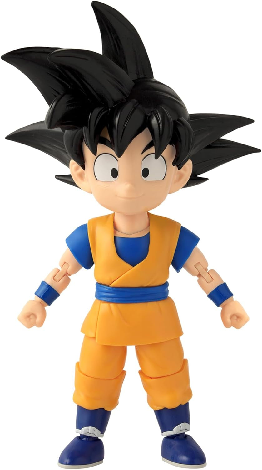BANDAI - Dragon Ball Daima Kid Goku - Figura Dragon Star 17 cm - Figura Kid Goku con accesorios - Licencia Oficial Dragon Ball - Figura Mini Goku móvil - Juguete a partir de 4 años - 40735 Figuras de acción Naty Shop