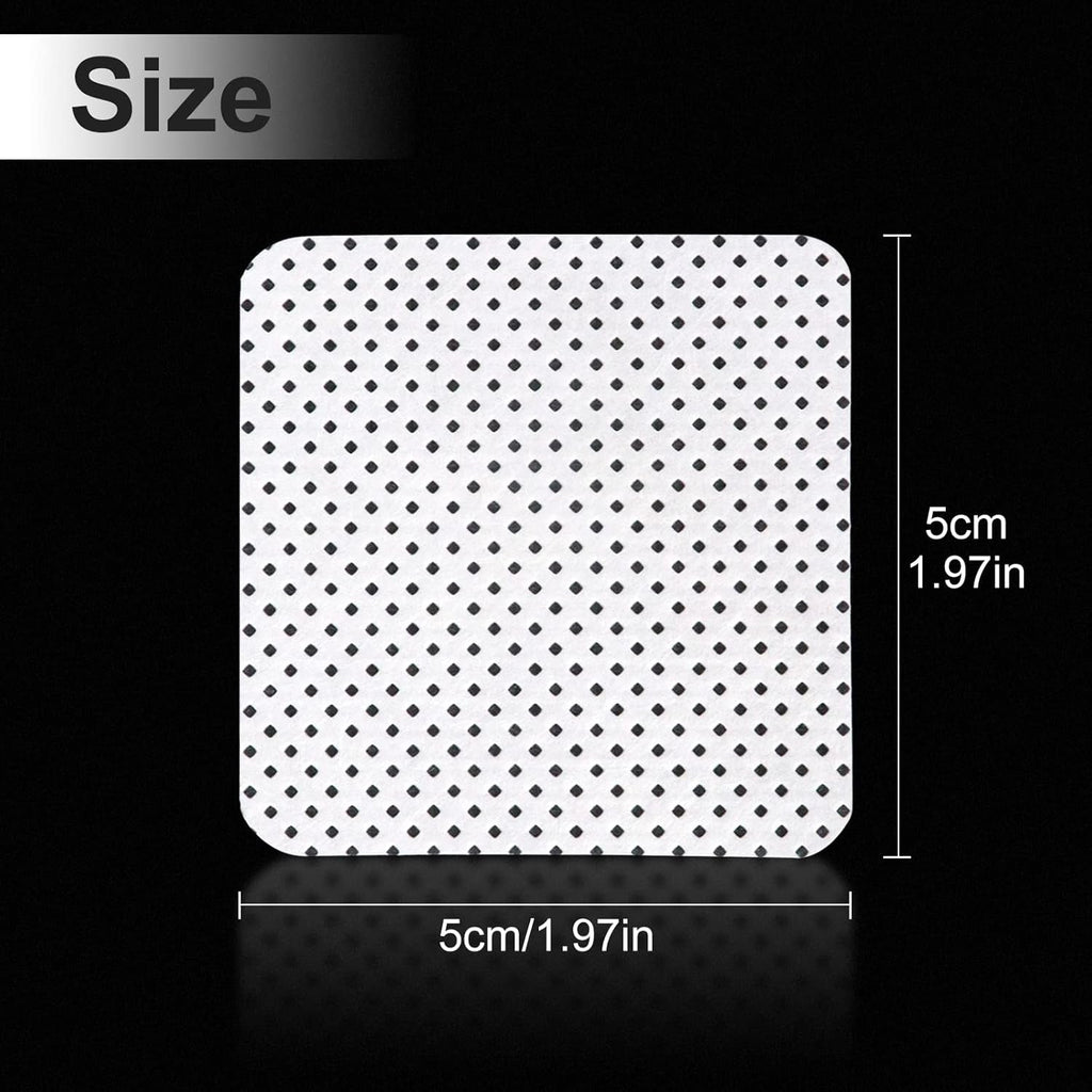 Qufiiry 300 Stück Fusselfreie Nageltücher, Lint Free Nail Wipes, Fusselfrei Nagel Wattepads, Nagel Wischtücher Für Cleaner Gelnägel Nagellackentferner Wattepads Nail Wipes Pads