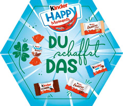 kinder Happy Moments Mini Mix - Regalo de San Valentín para él y ella - Para socializar y compartir con amigos y familiares - 161 g