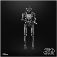 Star Wars Seria Neagră Noua Republică Security Droid, 15 Cm Figura mare Mandalorian, pentru copii 4+ Action figures Naty Shop
