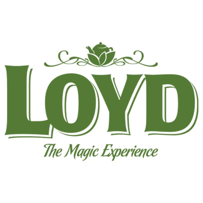 LOYD - Ceai de fructe Cranberry and Raspberry - 20 pliculețe piramidale - Amestec aromat de ceai de fructe cu afine, zmeură, frunze de mur - Gust dulce și intens - 40 g