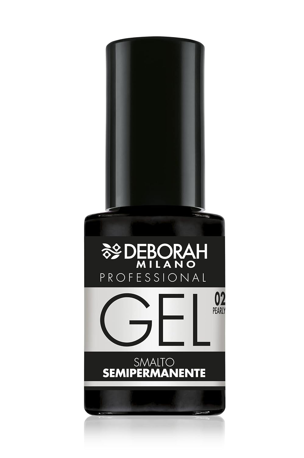 Esmalte de uñas semipermanente Milano Professional, núm. 21 Borgoña, efecto voluminizador, duradero, para uñas intensas y brillantes, 4,5 ml