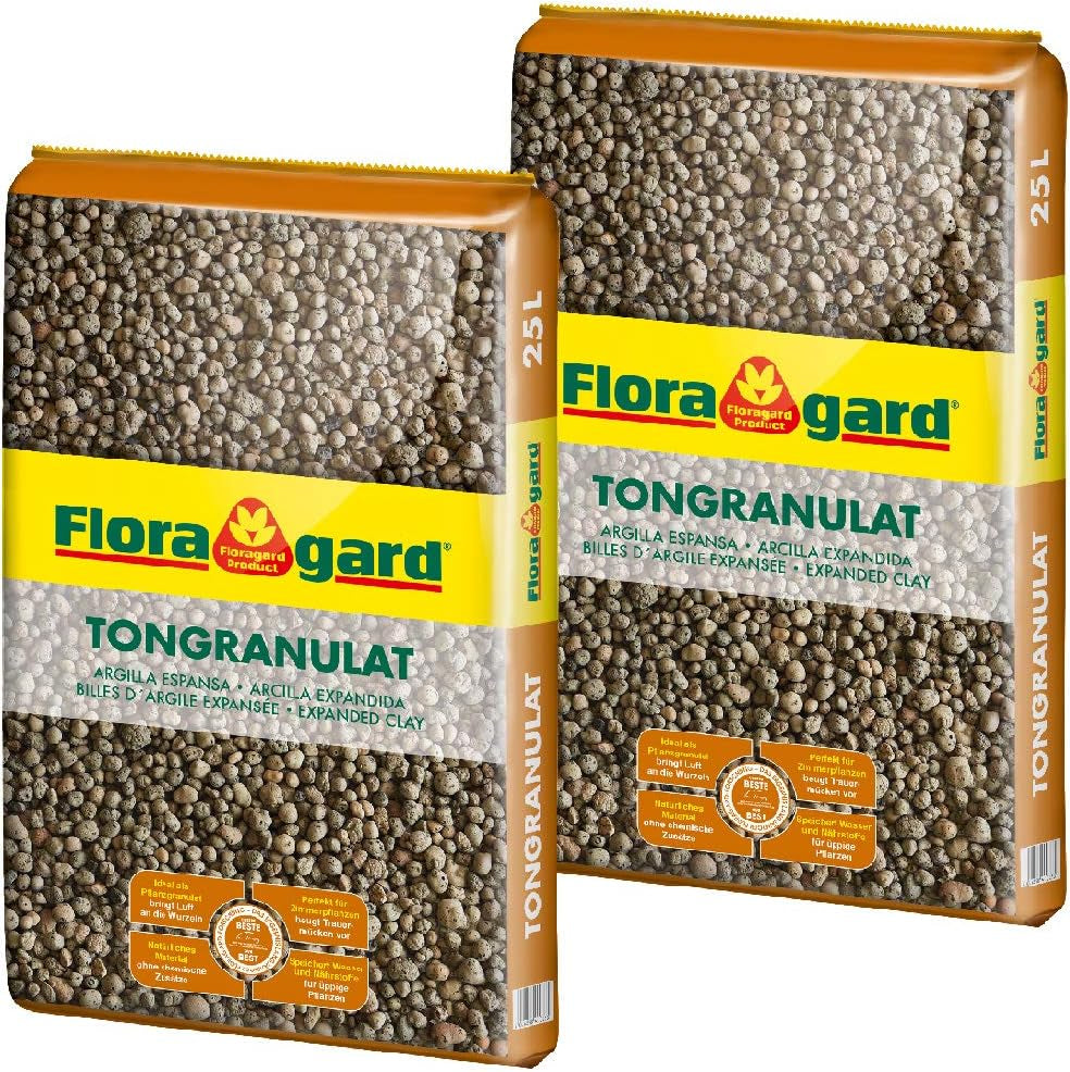 Floragard Perlite Perligran 200 L (2×100 L, 2–6 mm) – mejorador de suelo mineral y Drainagezusatz für Garten, Anzucht, Zimmerpflanzen & Hydrokultur – asegura una estructura suelta y una buena ventilación