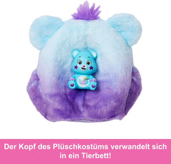 Păpușa Barbie Cutie Reveal cu accesorii, Seria 2 a Ursuleților Care Bears, Ursuleț Dream Bright cu 10 surprize, inclusiv schimbător de culoare și ursuleț mini, JFV61