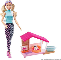Barbie GRG78 - Mini Playset con 2 perros, casita y accesorios, regalo para niños de 3 a 7 años Naty Shop Muñecas