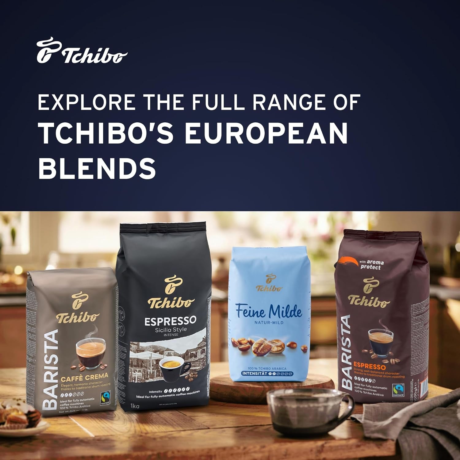Tchibo Barista Caffè Crema 1x1000g